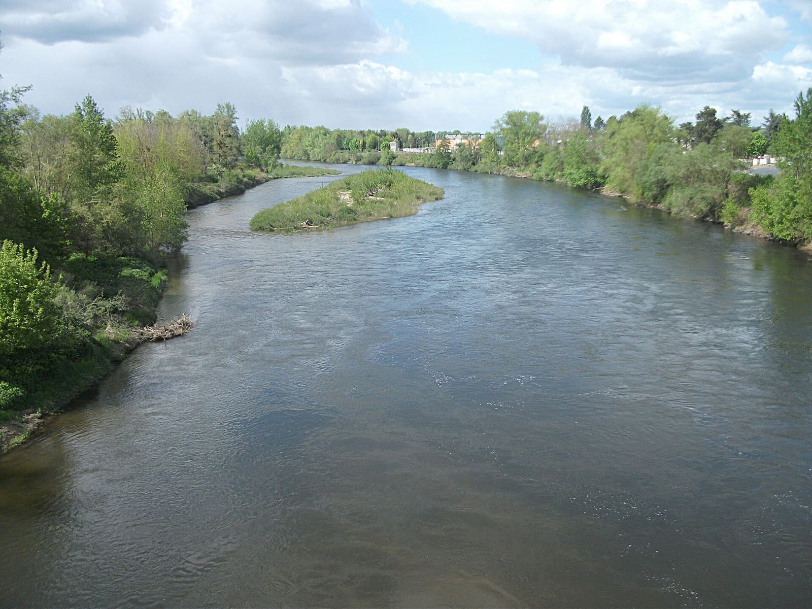 Rivière Allier depuis le pont Boutiron, vers l'aval 2019-05-05.JPG