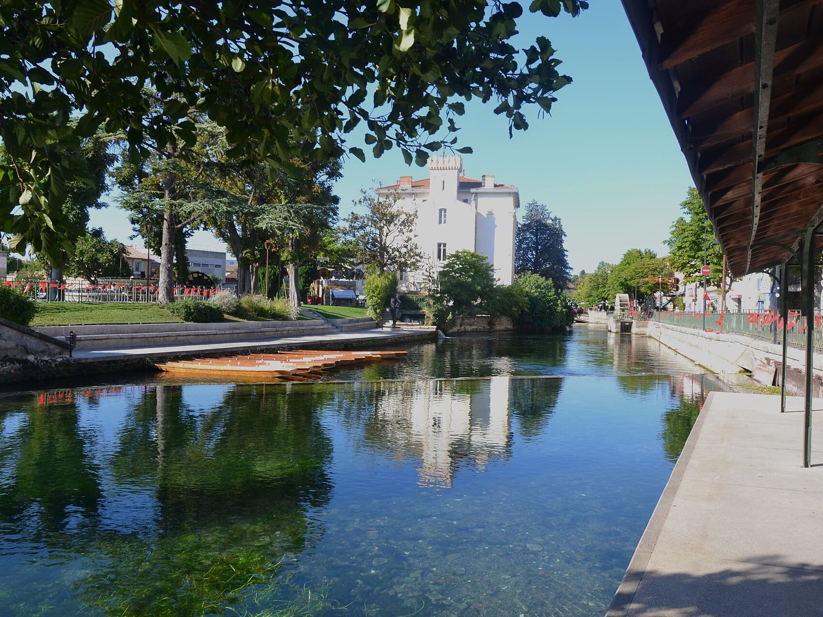L'Isle sur la Sorgue - bord de rivière