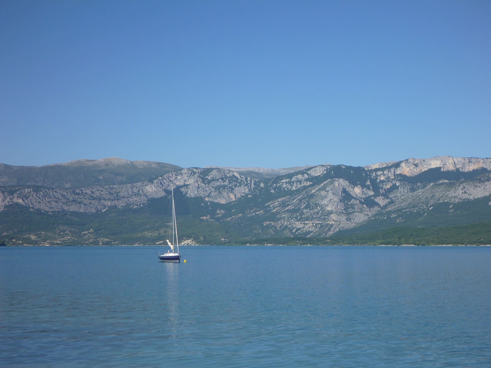 Lac de Sainte-Croix bateau
